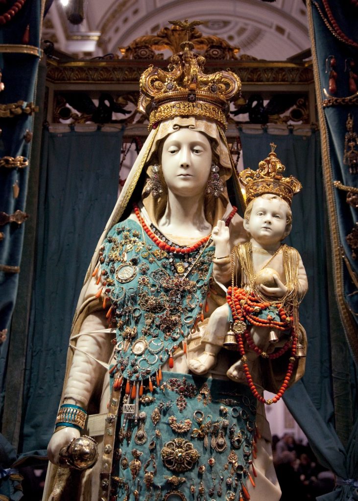 La Madonna Del Soccorso Anni Fa In Bianco E Nero Corriere Di Sciacca