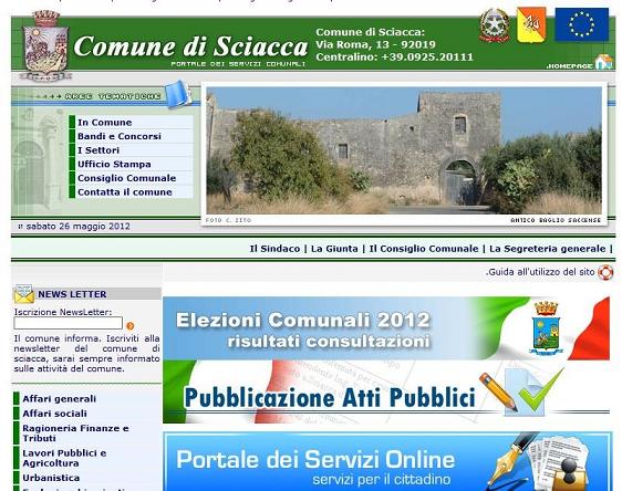 Archivio Notizie Corriere di Sciacca