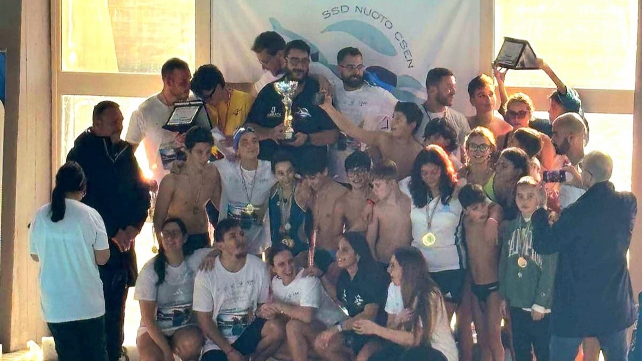 (fotogallery) Nuoto: giovani saccensi protagonisti alla Christmas Swimming Cup