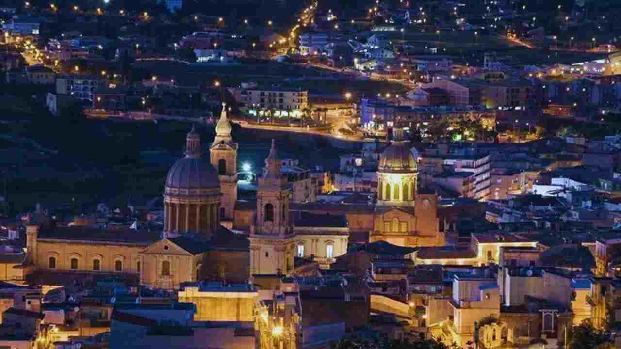 città barocca in Sicilia