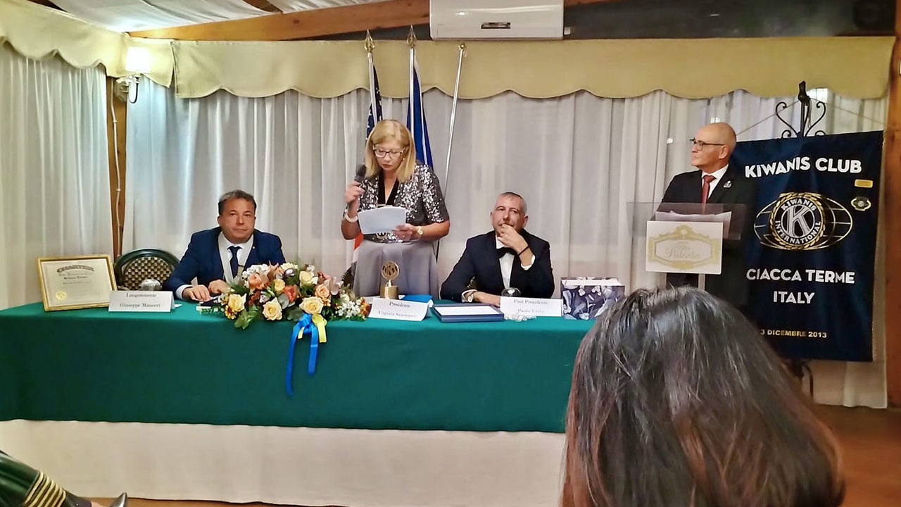 La cerimonia del Passaggio della Campana del Kiwanis Club Sciacca è avvenuta ieri sera. Paolo...